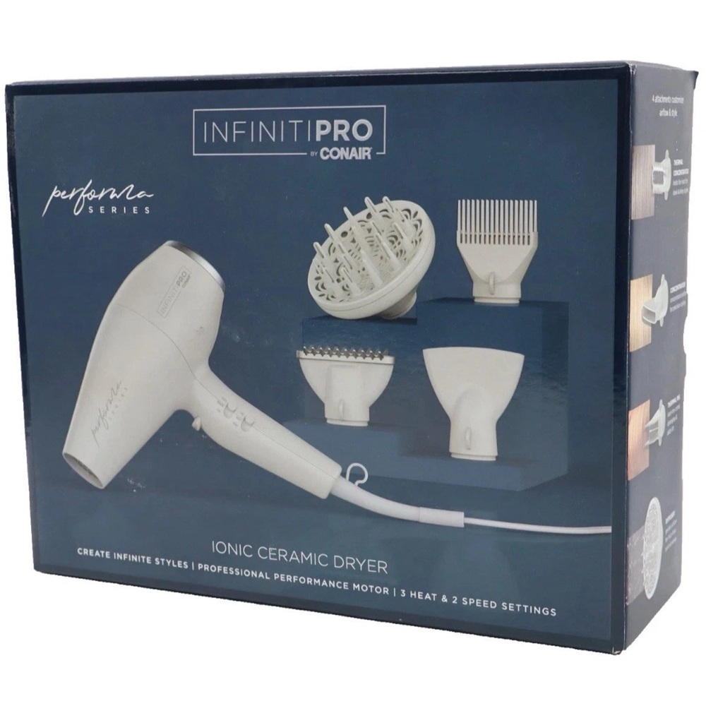 InfinitiPro Conair Ionic Ceramic Hair Dryer